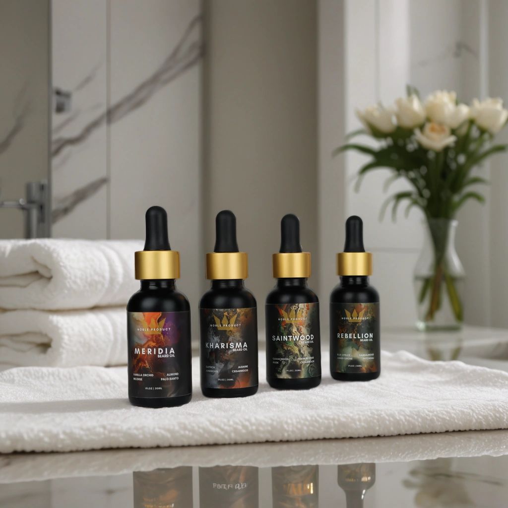 Noble Product Co. beard oils — a special creation by Forefathers Grooming